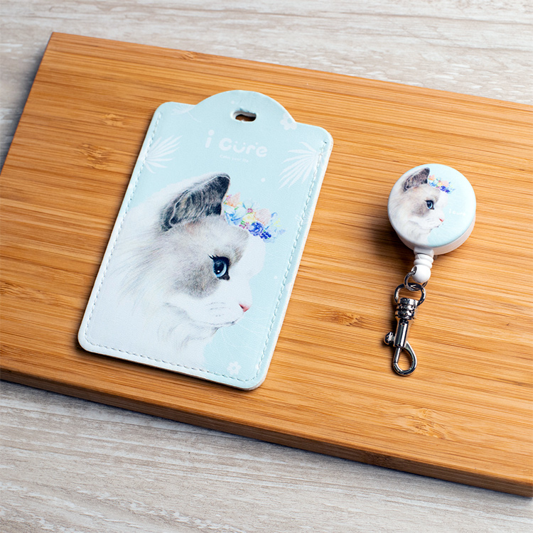 i好夾 伸縮萬用卡套組 / 波斯貓_H19