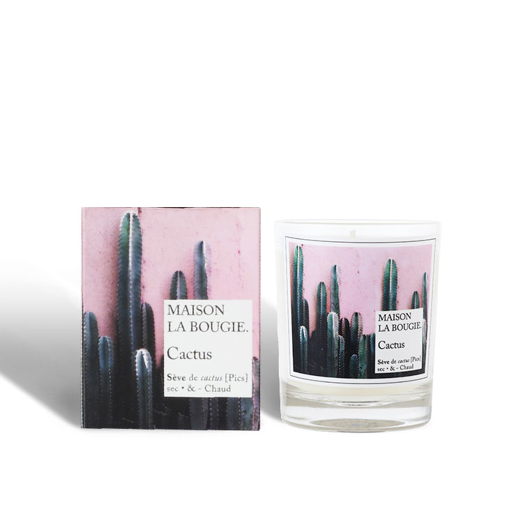 Maison La Bougie 巴黎調香 粉紅仙人掌香氛蠟燭