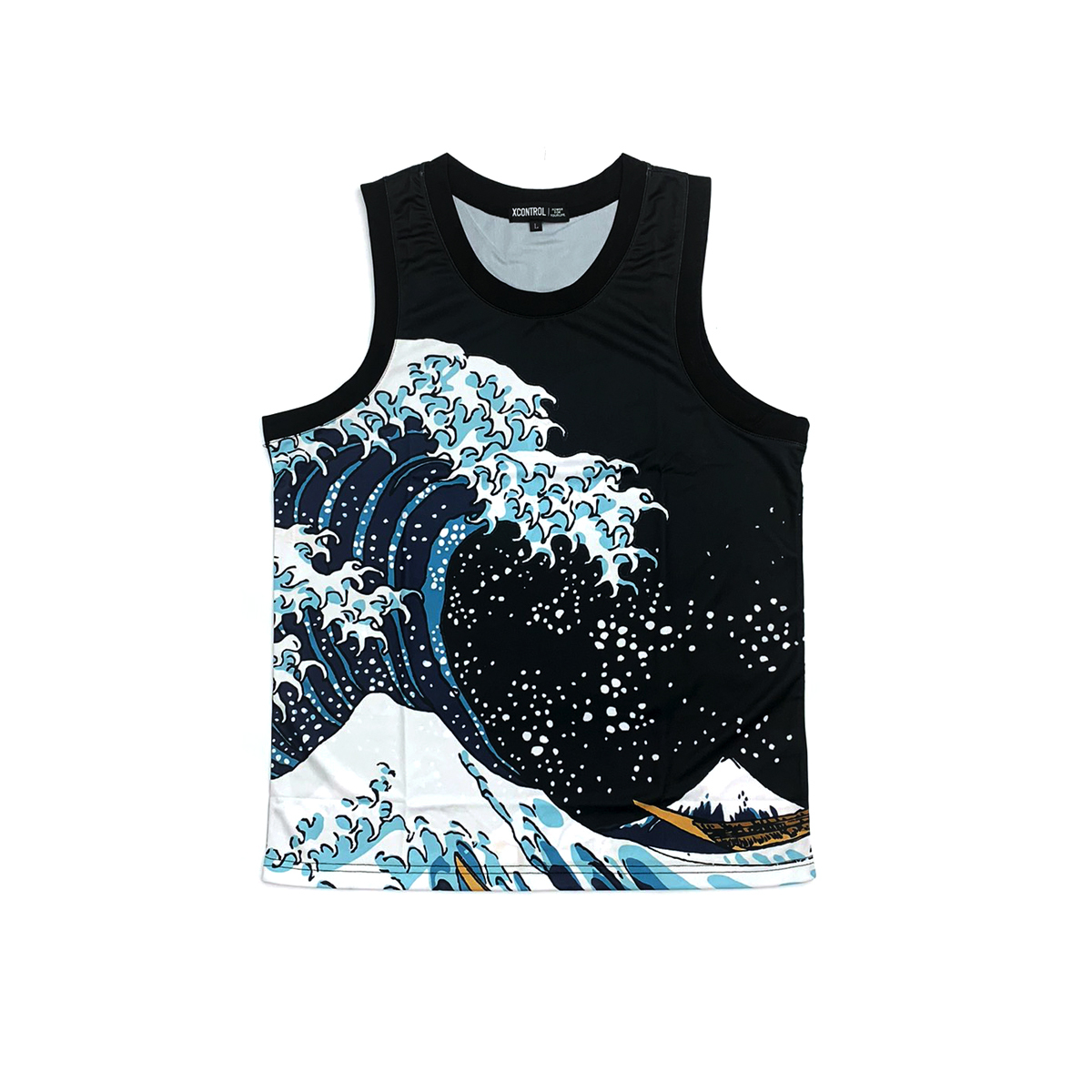 XCTRL 浮世繪海浪球衣-黑