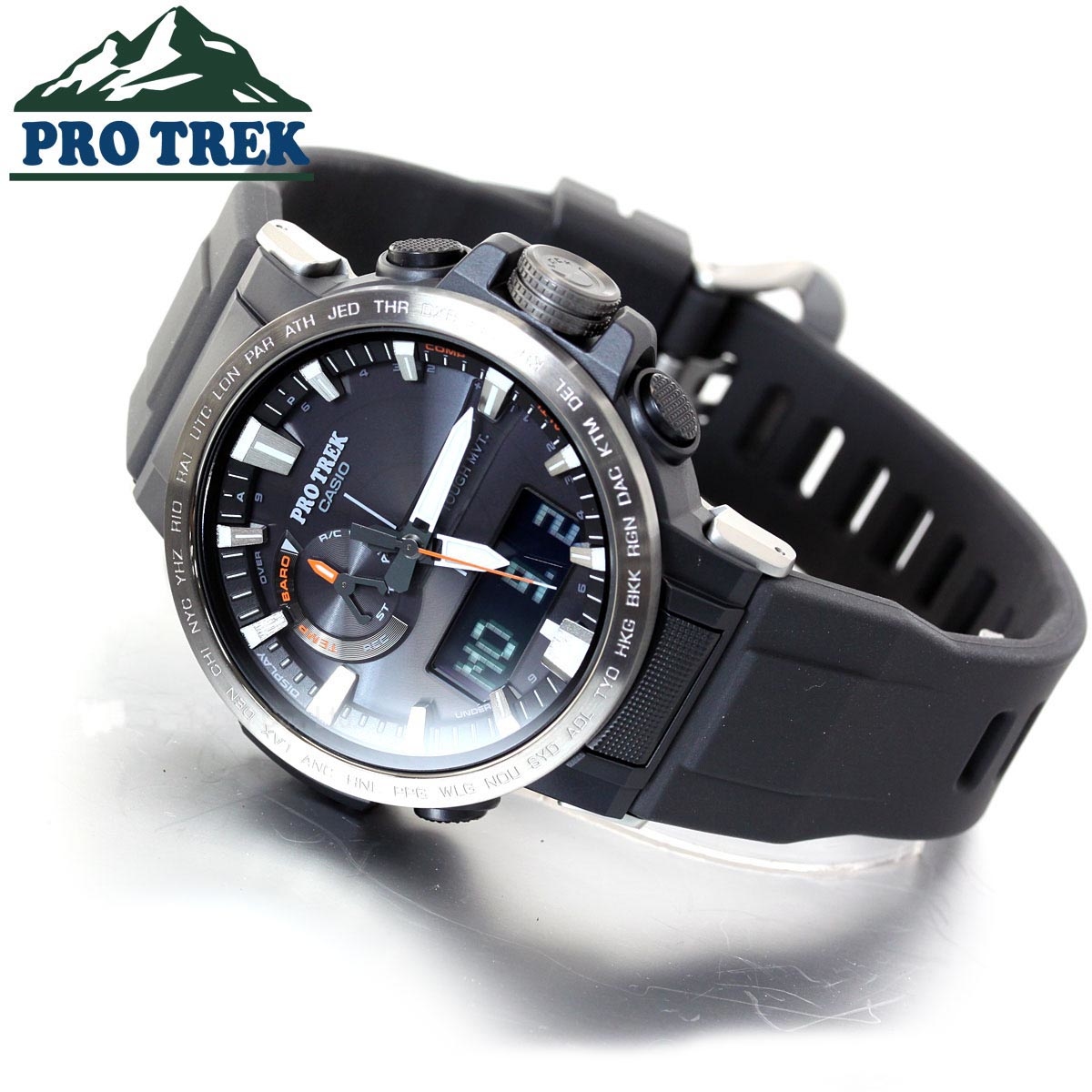 Casio Protrek Prw 60y 1a Climber Line Solar Men Watch