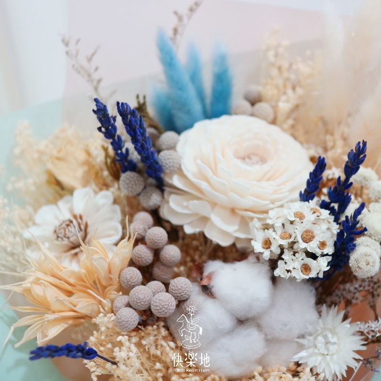 自然禮讚 I 花束 I 乾燥花 PF190200