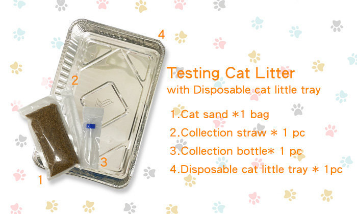 haosen 貓尿樣本採集組 (各1件）- 連錫紙盤