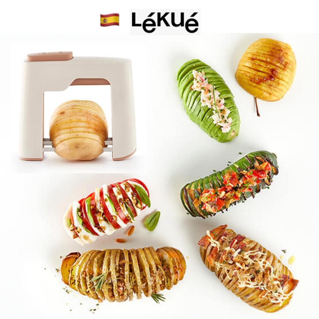 Lekue - Hasselback Cutter Terracotta