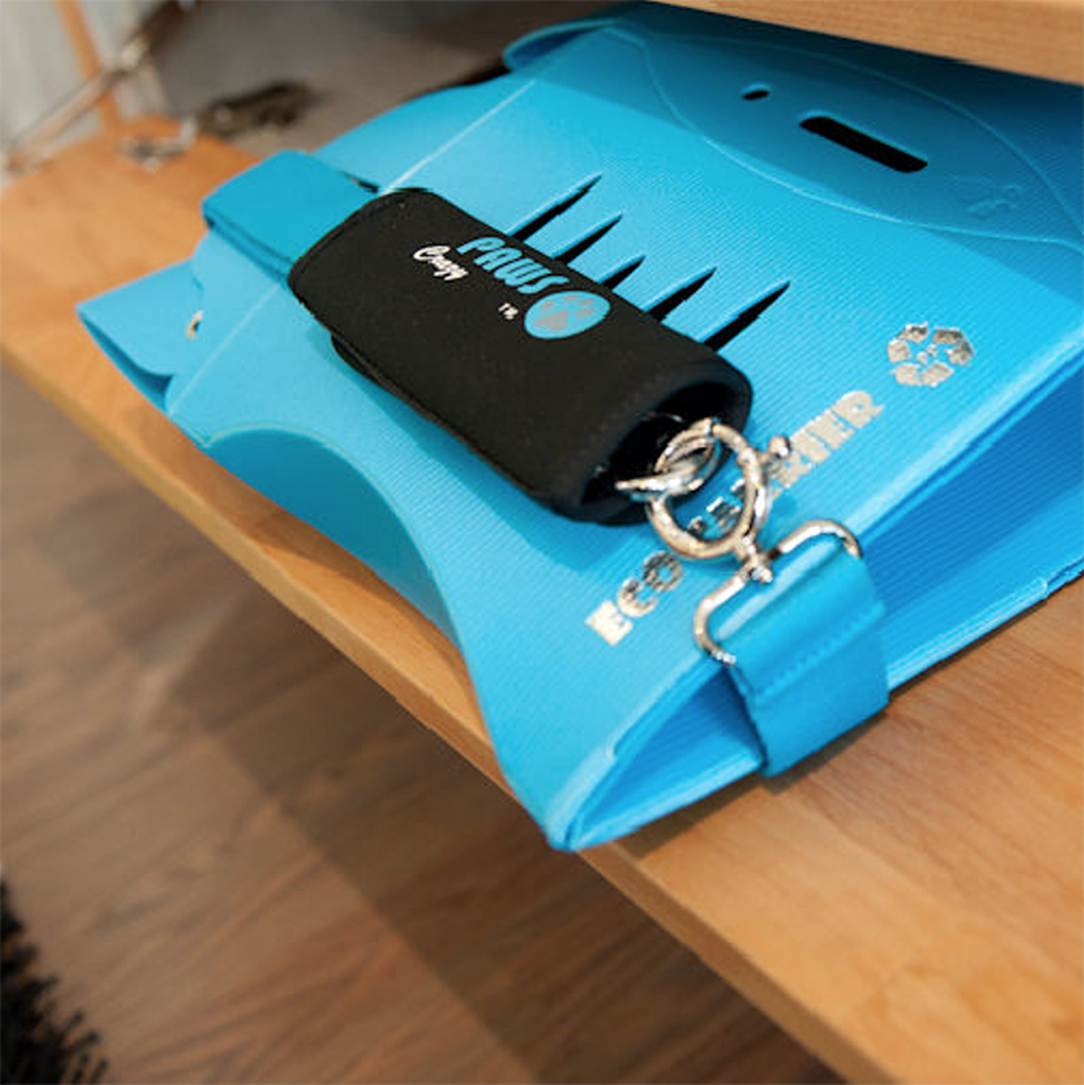 瘋狂爪子寵物用品 寵物環保摺疊箱-粉紅 (細碼) 36 × 22 × 35 (cm)(附送水瓶)