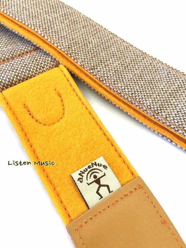 aNueNue 鳥背帶 亮橙色 吉他背帶 六種顏色 可放彈片