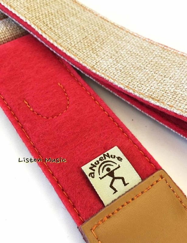 aNueNue 鳥背帶 桔紅色 吉他背帶 六種顏色 可放彈片