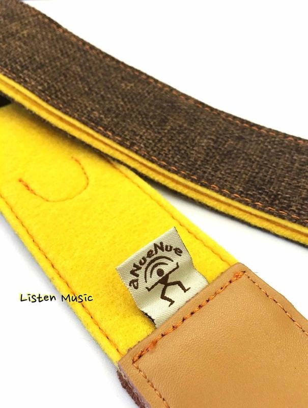 aNueNue aNueNue 鳥背帶 杏黃色 吉他背帶 六種顏色 可放彈片 BS3YLW 第 3 張圖片｜三峽配件 / 週邊