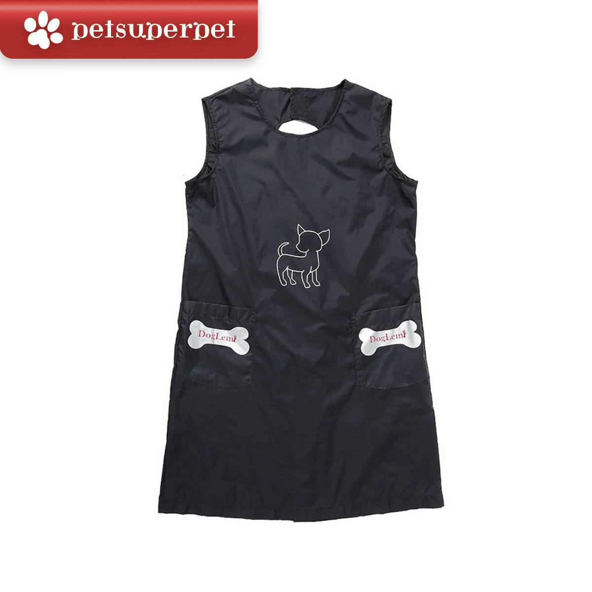 DogLemi 寵物美容無袖圍裙 [2尺寸]