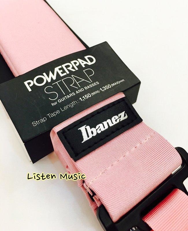 Ibanez GSF50 減壓背帶 淺粉紅色 海綿加厚 超舒適 電吉他 電貝斯 木吉他 背帶 GSF50CPK 淺粉紅色