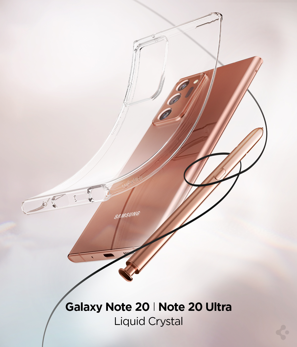 Spigen Galaxy Note 20 / 20 Ultra Liquid Crystal-手機保護殼