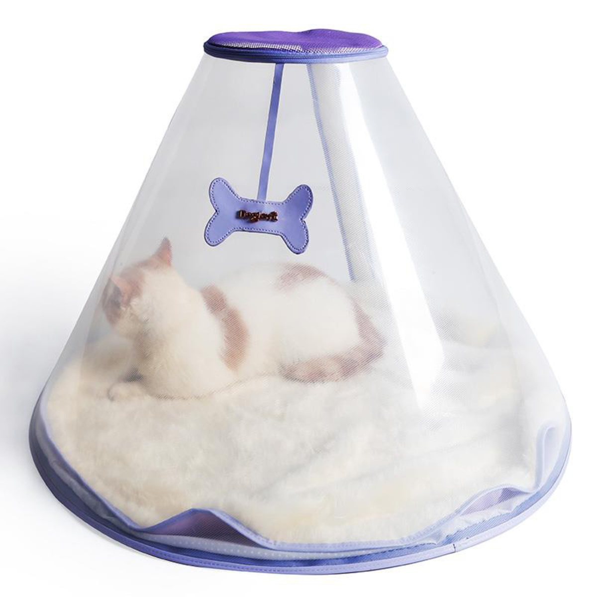 DogLemi  寵物水晶宮屋 - 紫色