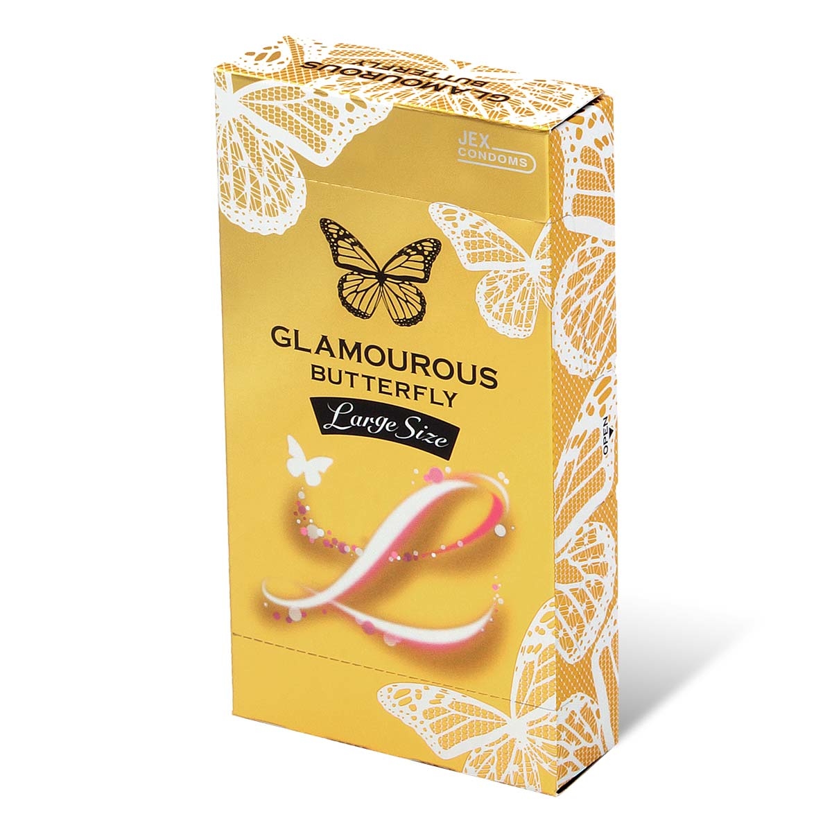Jex 魅力蝴蝶 大碼 55MM 6 片裝