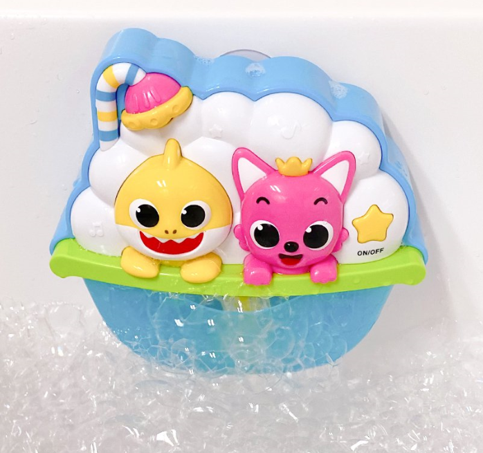 Pinkfong babyshark音樂沖涼泡泡機