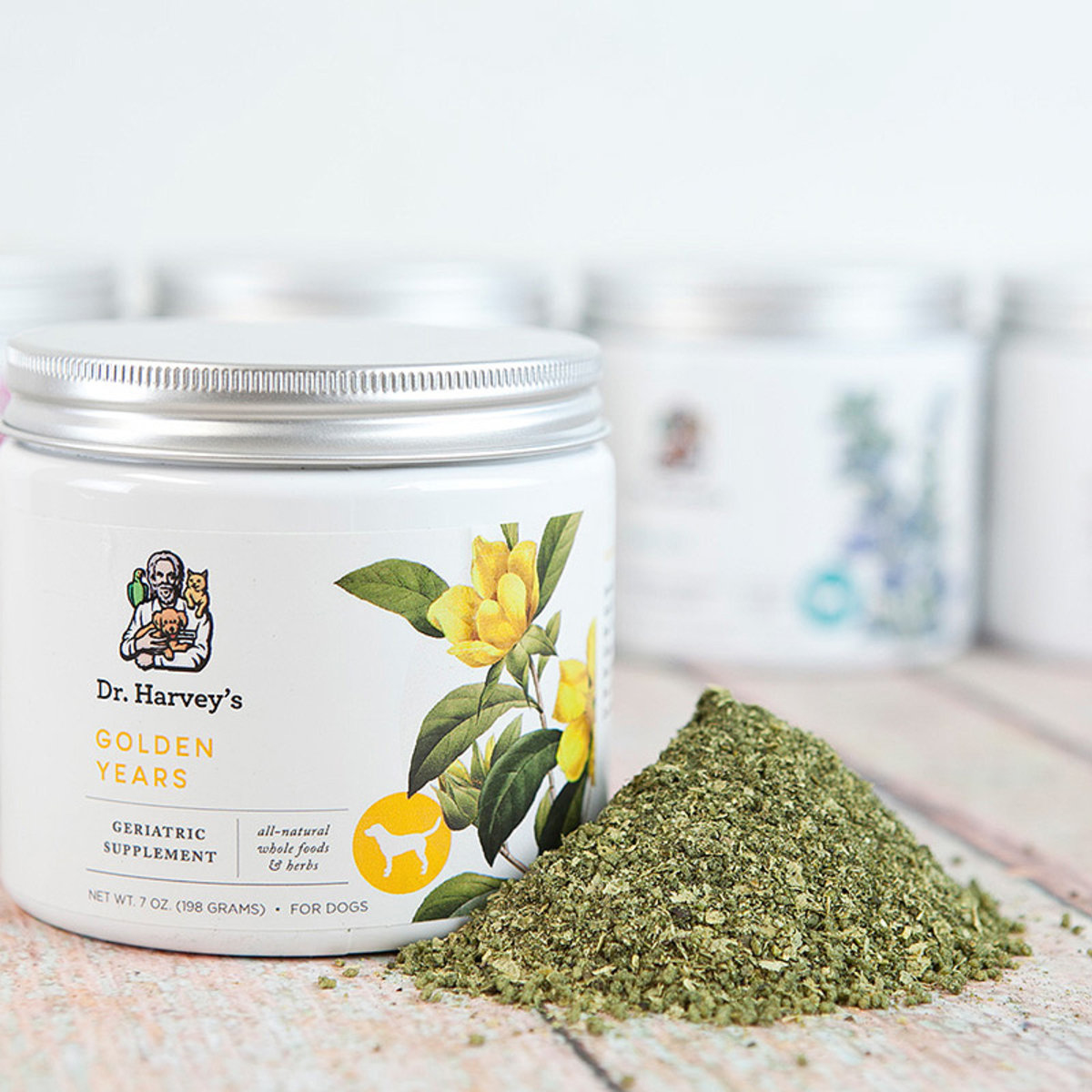 Dr. Harvey's 草本黃金素︰老年配方 7 oz.(198g)＊【食用期限：05/22/2025】＊