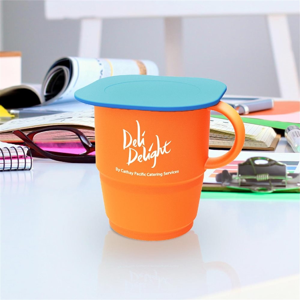Deli Delight Silicone Collapsible Flexi Cup & Lid (280ml)