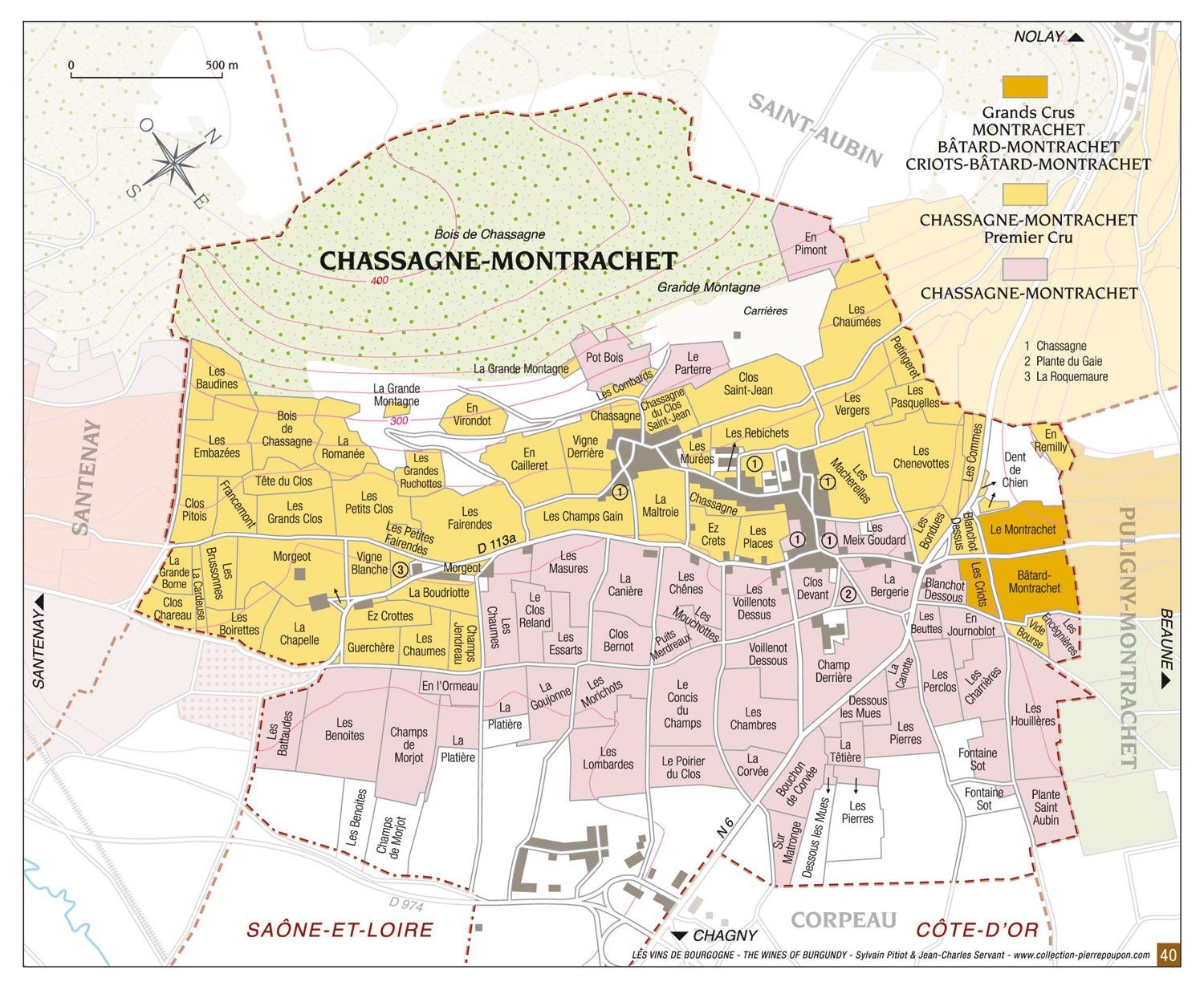 Chassagne-Montrachet 夏山-蒙哈榭