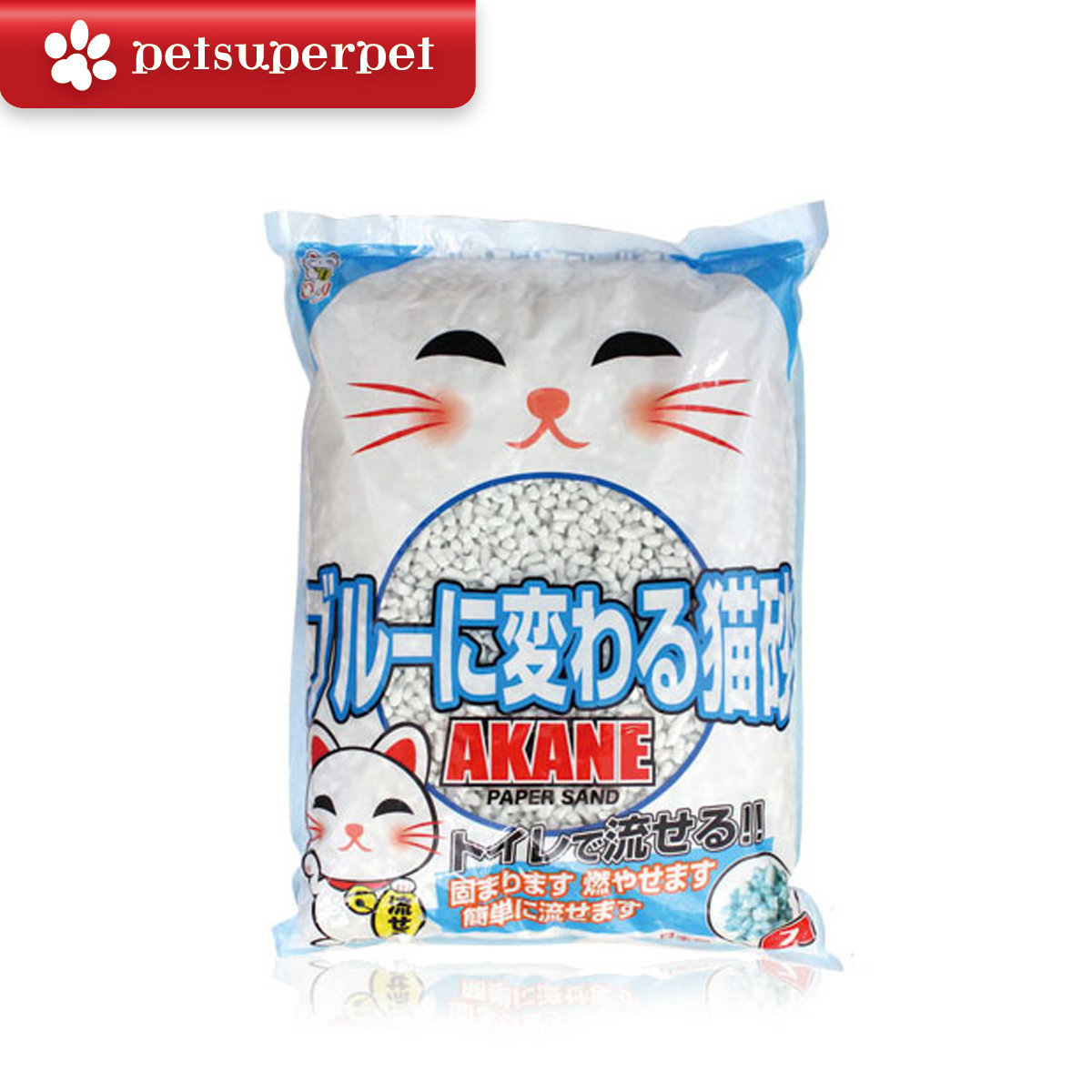AKANE 變藍紙貓砂 7L