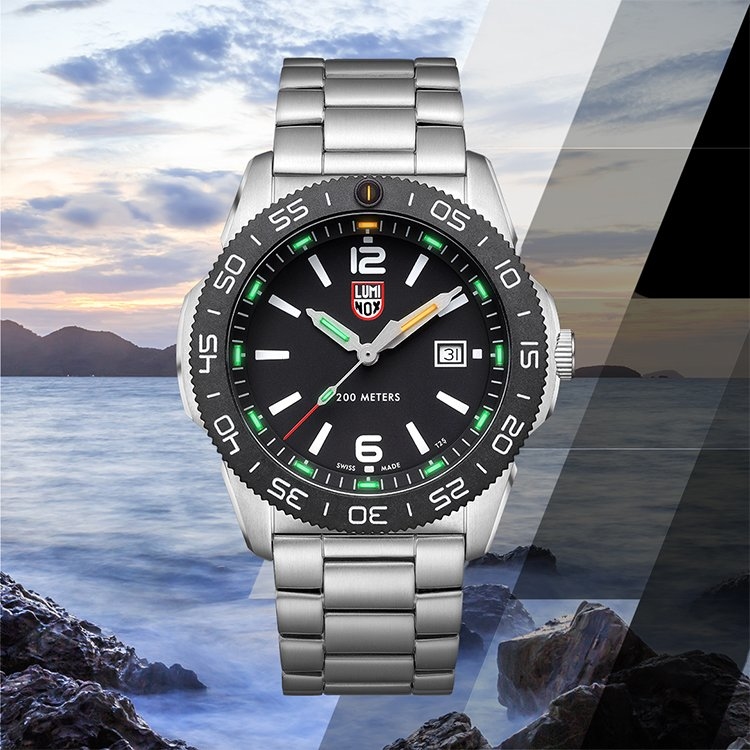 萬年鐘錶LUMINOX 雷明時Pacific Diver 3120 太平洋系列潛水錶A3122