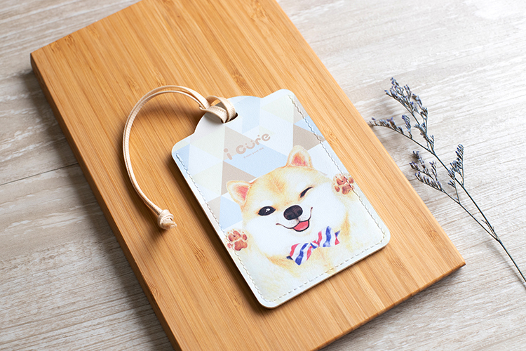 萬用卡套組/行李吊牌 / 元氣柴犬 _ H13
