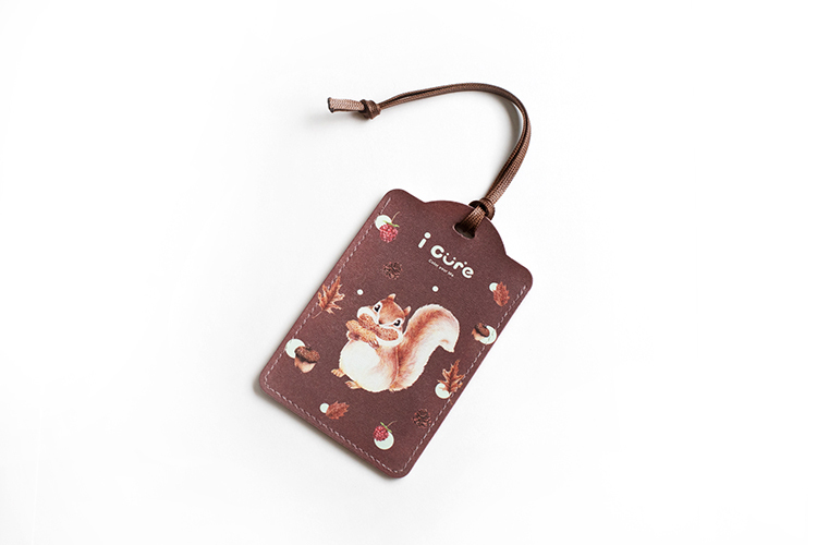 萬用卡套組/行李吊牌 / 松鼠 _ H20