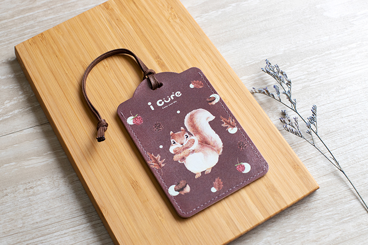 萬用卡套組/行李吊牌 / 松鼠 _ H20