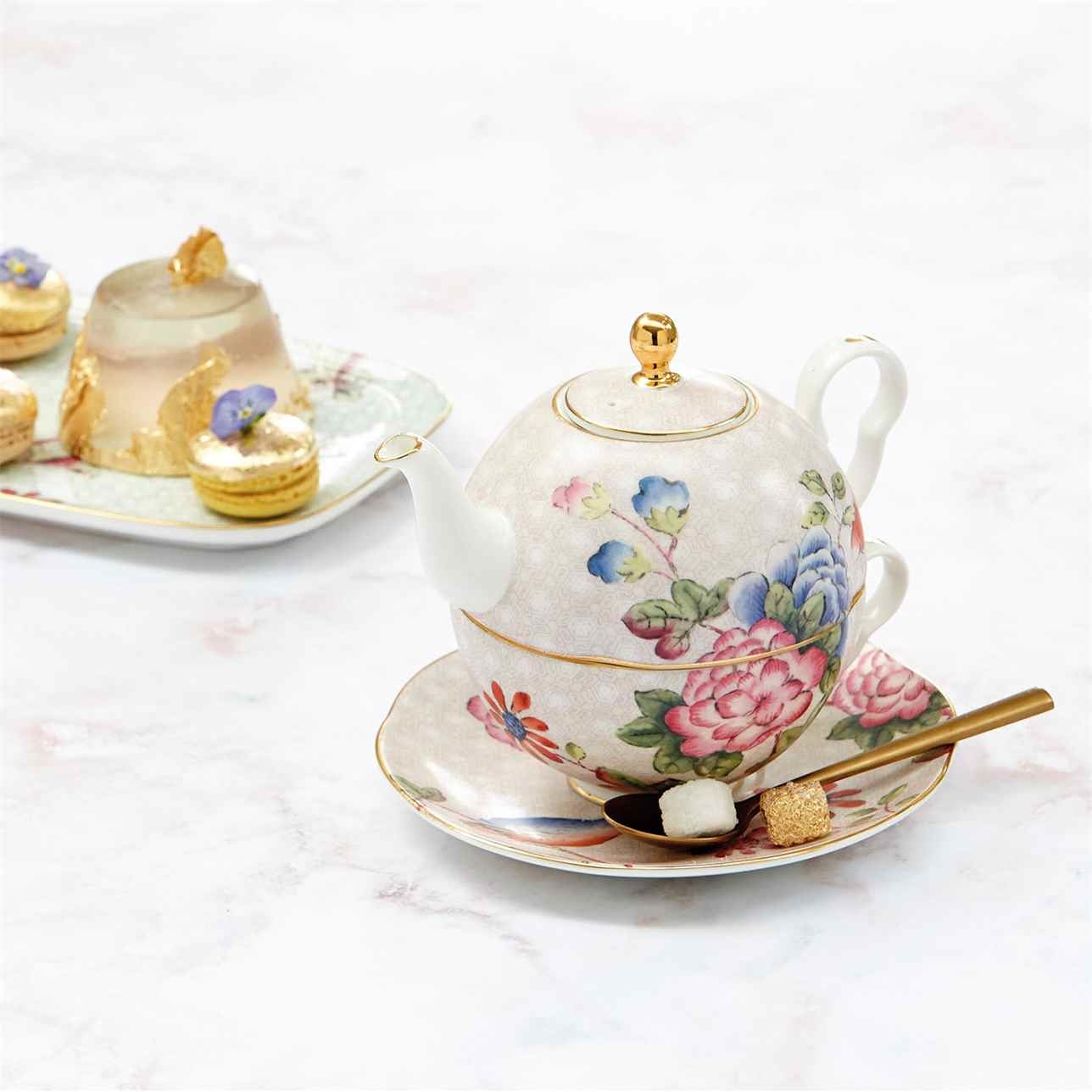 Wedgwood 杜鵑個人午茶組合