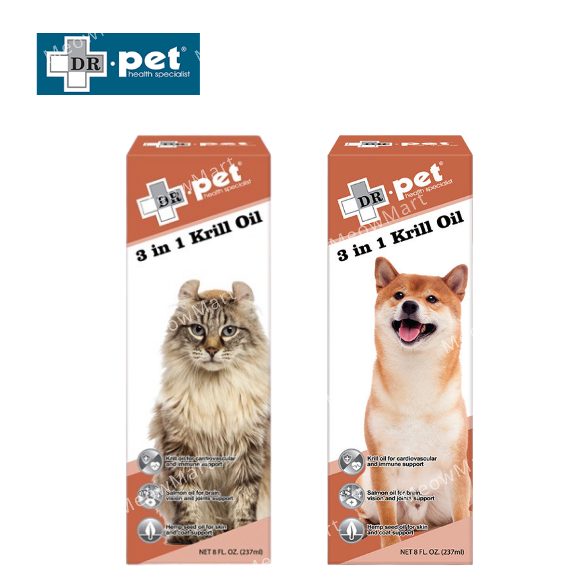 DR. pet 3合1 深海磷蝦油 237ml