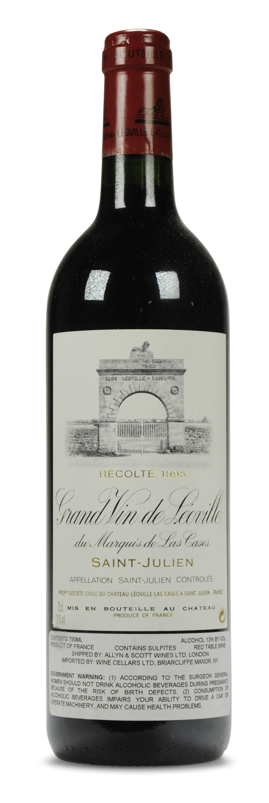 Chateau Leoville Las Cases 1995 (RP95)