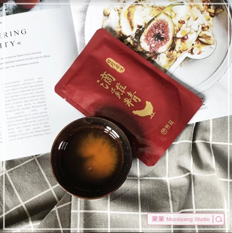 平常我會喝滴雞精來補充營養、提振精神。最近喝的是芳茲日月養生滴雞精，是曾國城推薦滴雞精，說到這個品牌的製造廠商你一定不陌生，就是我們從小吃到大的波蜜！幾十年的老品牌大廠，對於食材、原料與製作方面都嚴格把關，我當然可以放心喝囉！