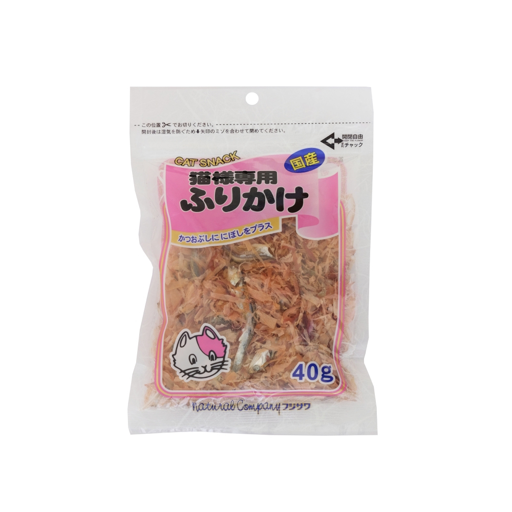 藤沢 貓咪撒片 鰹魚片 40g 貓零食