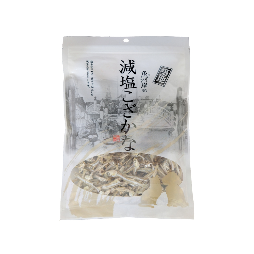 藤沢 築地減鹽小魚 80g 貓零食