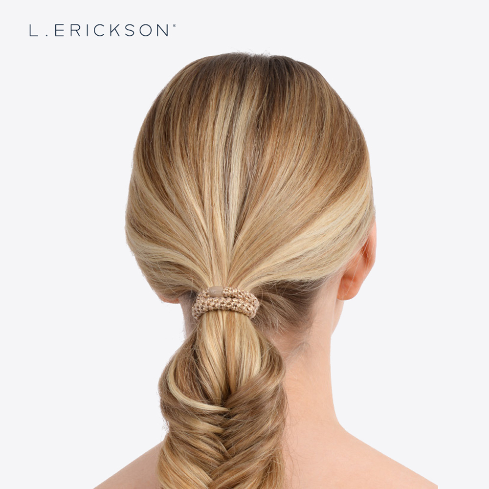 L. ERICKSON｜彈力髮圈8入組-粉紅泡泡