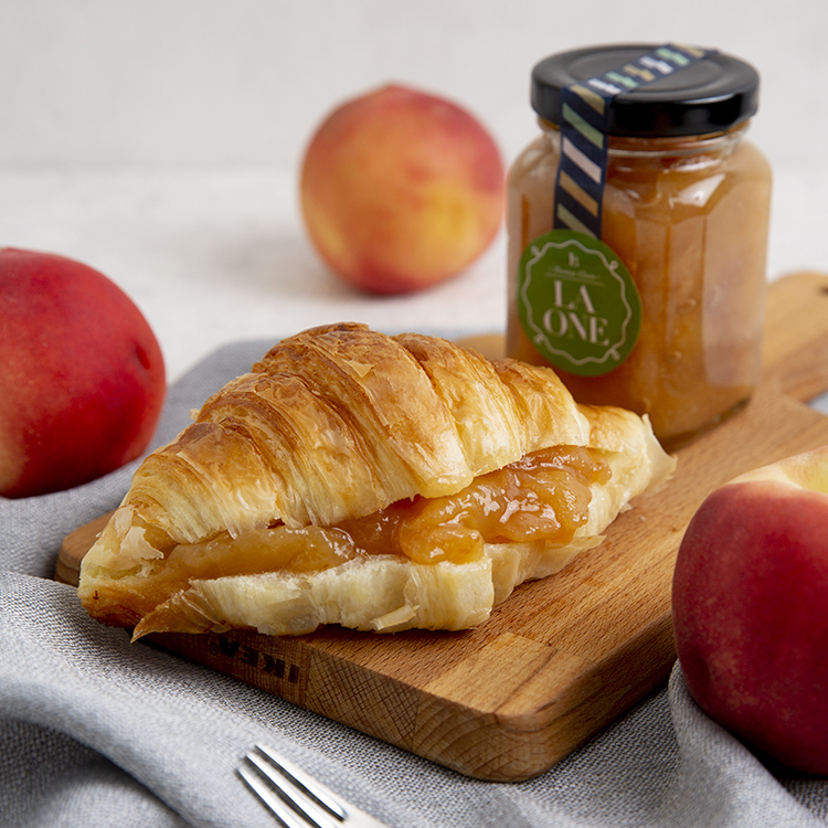 水蜜桃果醬 水蜜桃果醬可頌