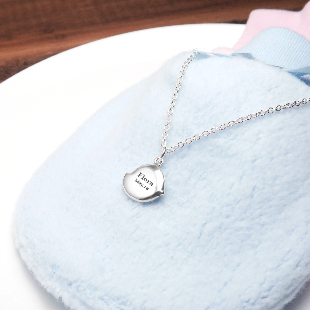 咕咕小雞 親子項鍊 (14+2吋) 925純銀客製化訂製項鍊