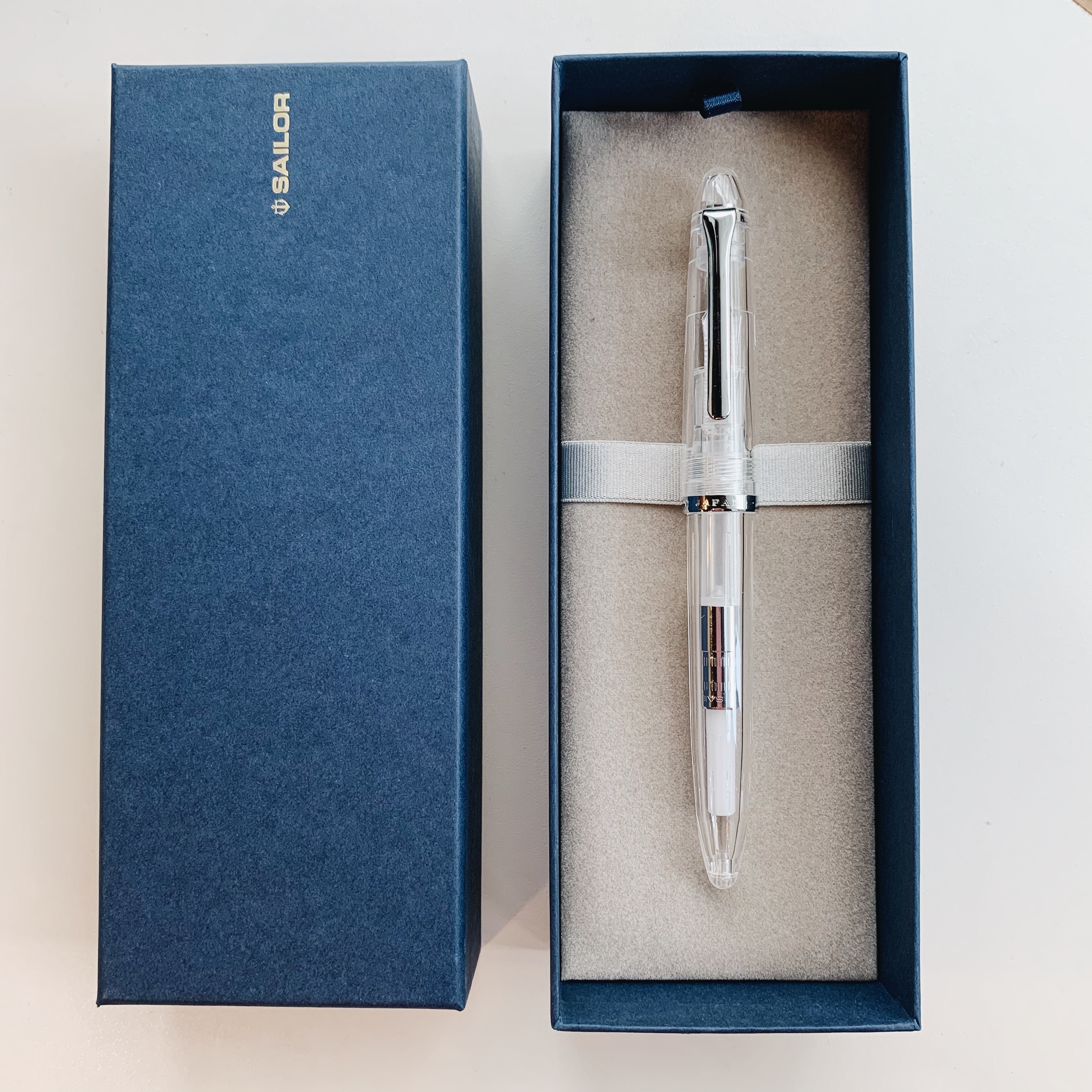 日本寫樂  JUNIOR 透明鋼筆