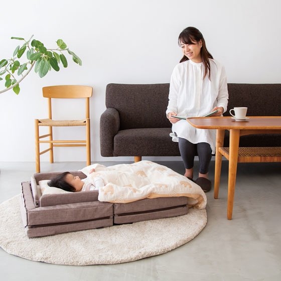 färska CompactBed Free Farska - CompactBed Free Melange(grey/brown)| Jakewell