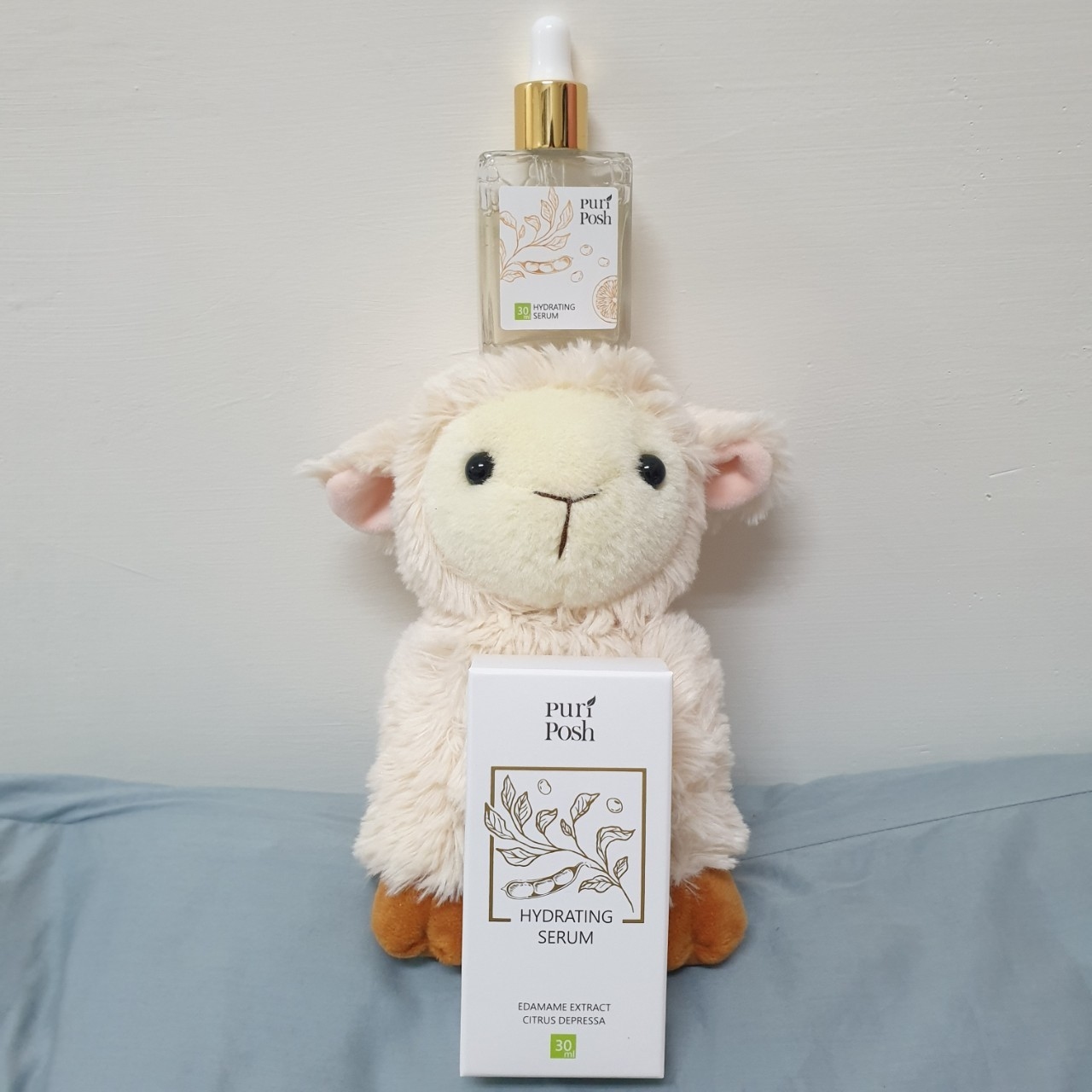 PuriPosh煥妍緊緻精華液清新的獨特香氣，非常放鬆療育