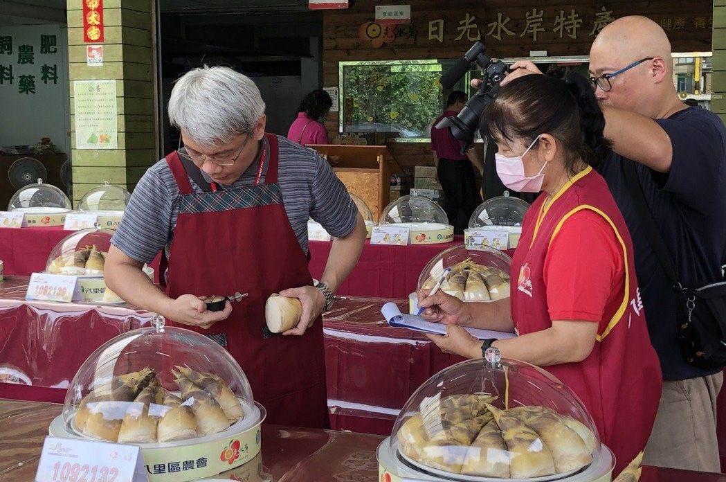 新北市八里區「黃金筍」季展開 評鑑比賽先登場