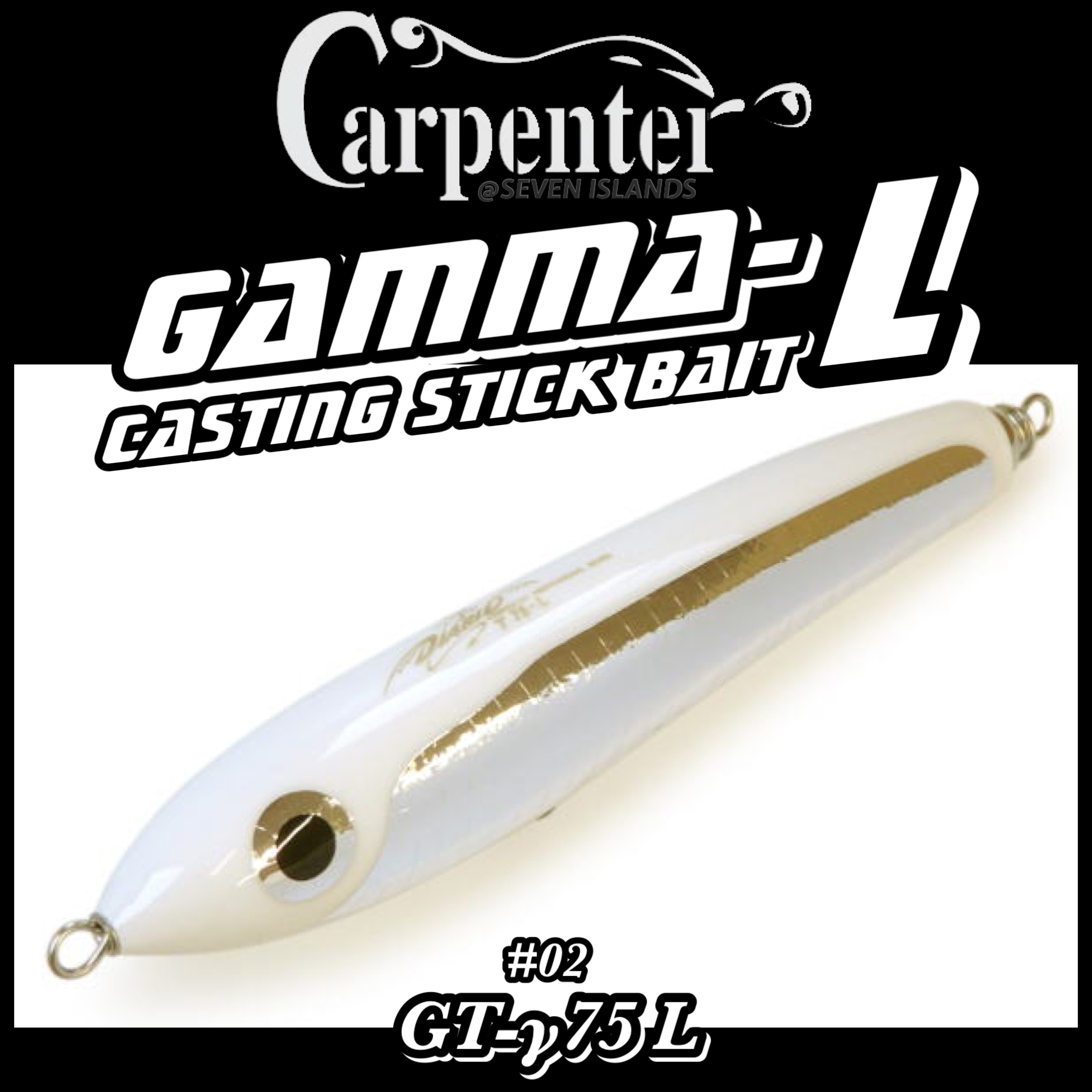 カーペンター　γ75-L CARPENTER GAMMA-L GT-y75L CASTING STICK BAIT