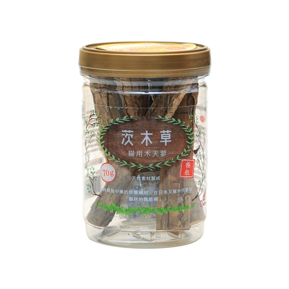 Catfeet茨木草 木天蓼棒-極粗 罐裝70g #貓草