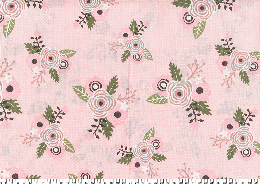 進口棉布200803-07(一尺)【有燙玫瑰金】