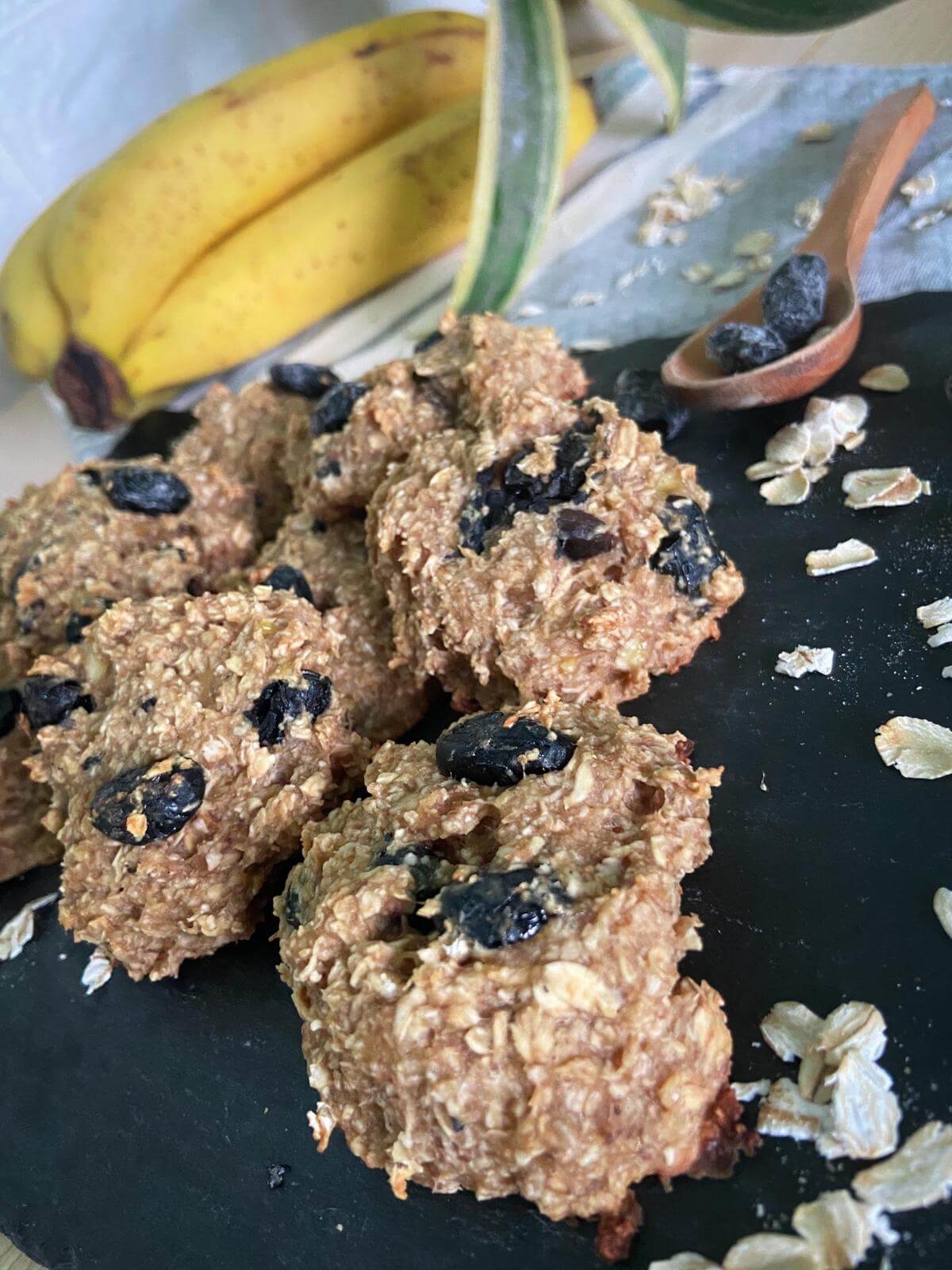 黑豆, 燕麥, 香蕉, 食譜, 曲奇, 小食, 家常菜, 煮餸, 丹波黑豆