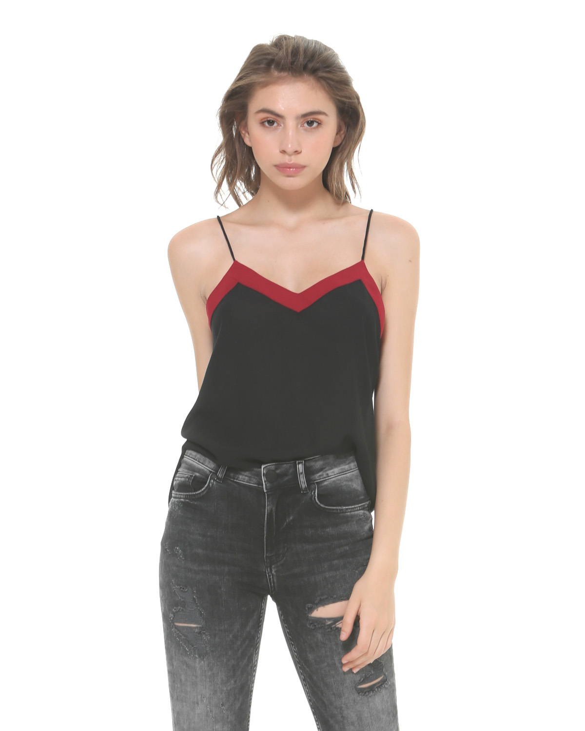 【SILVIAN HEACH】細肩帶微V小可愛