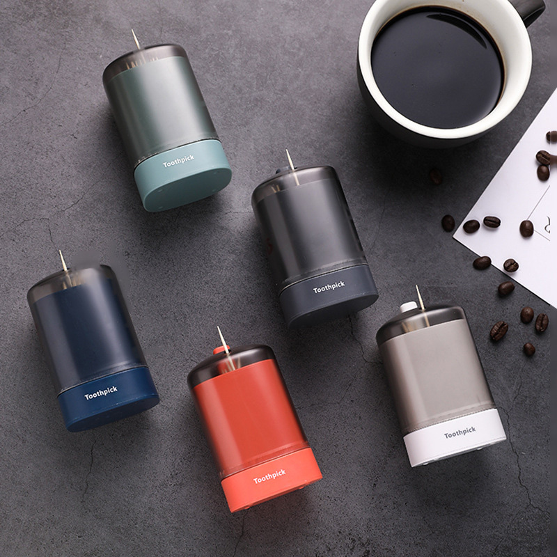 創意按壓式牙籤盒