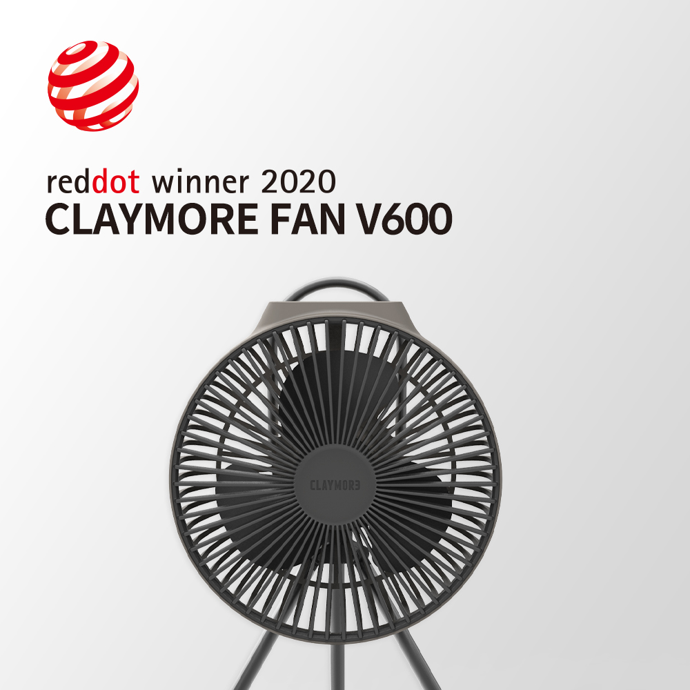 CLAYMORE Fan V600+ USB Type-C 充電風扇