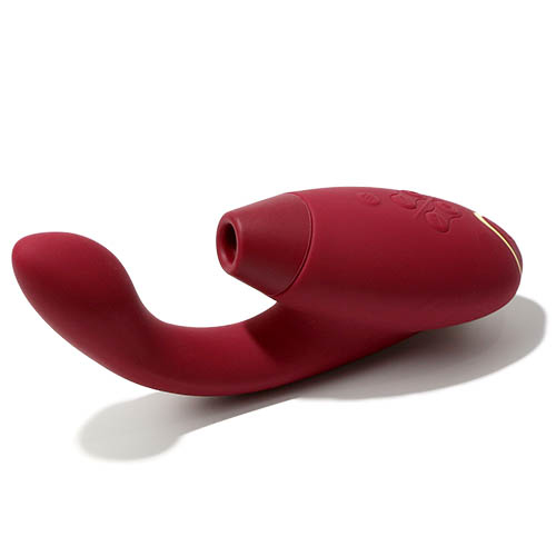 〔官方授權正貨〕德國名牌 Womanizer DUO 陰蒂吸啜G點按摩震動器 (酒紅色/黑色/粉紅色/藍色)