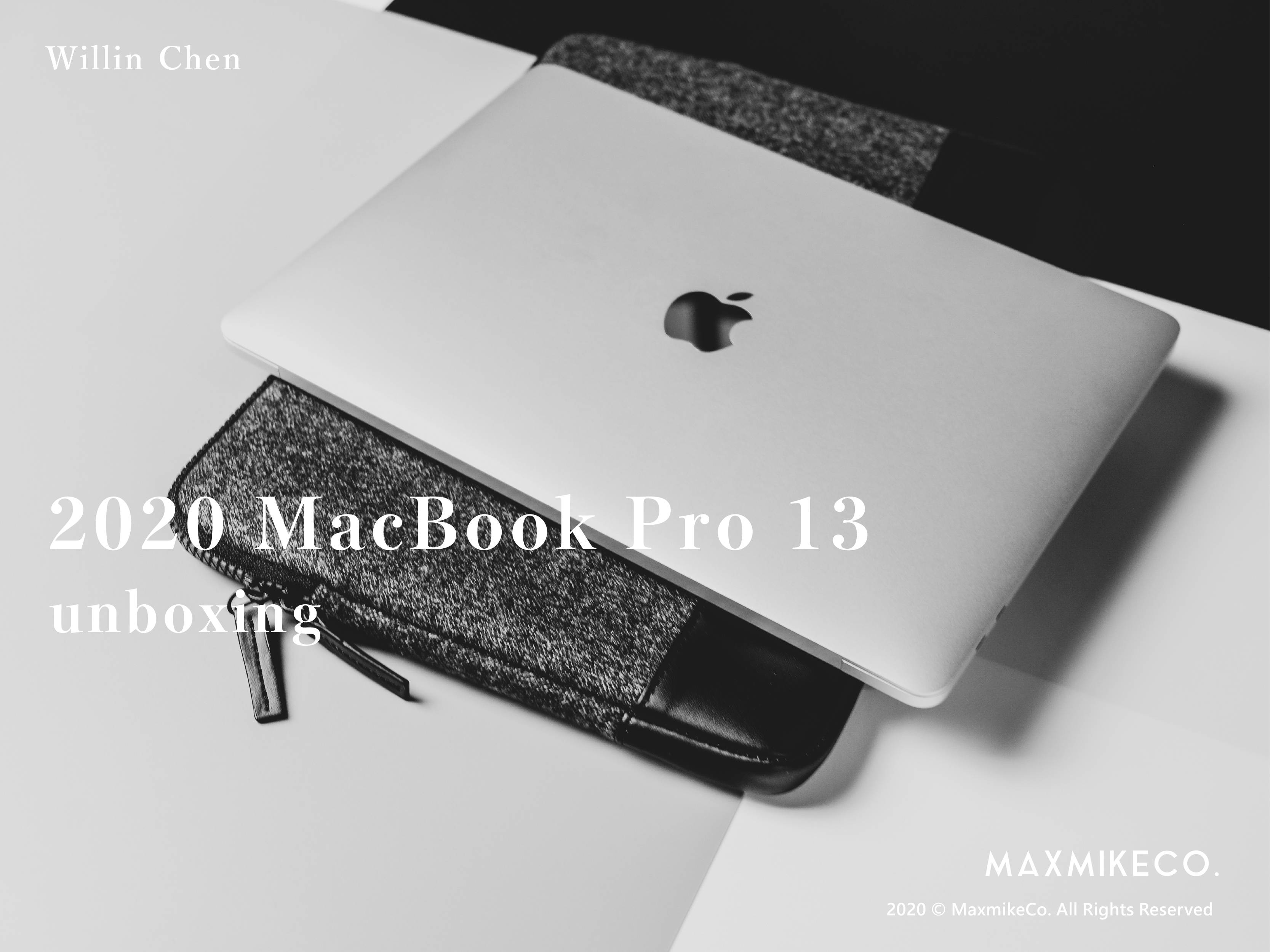 Apple News｜開學工作必備？開箱2020 MacBook Pro 13''