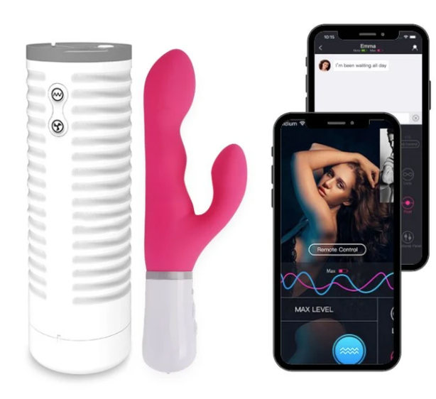 〔世界首創智能科技〕Lovense 《 Long Distance Intimate Set》 手機APP遠距離情侶共享套裝