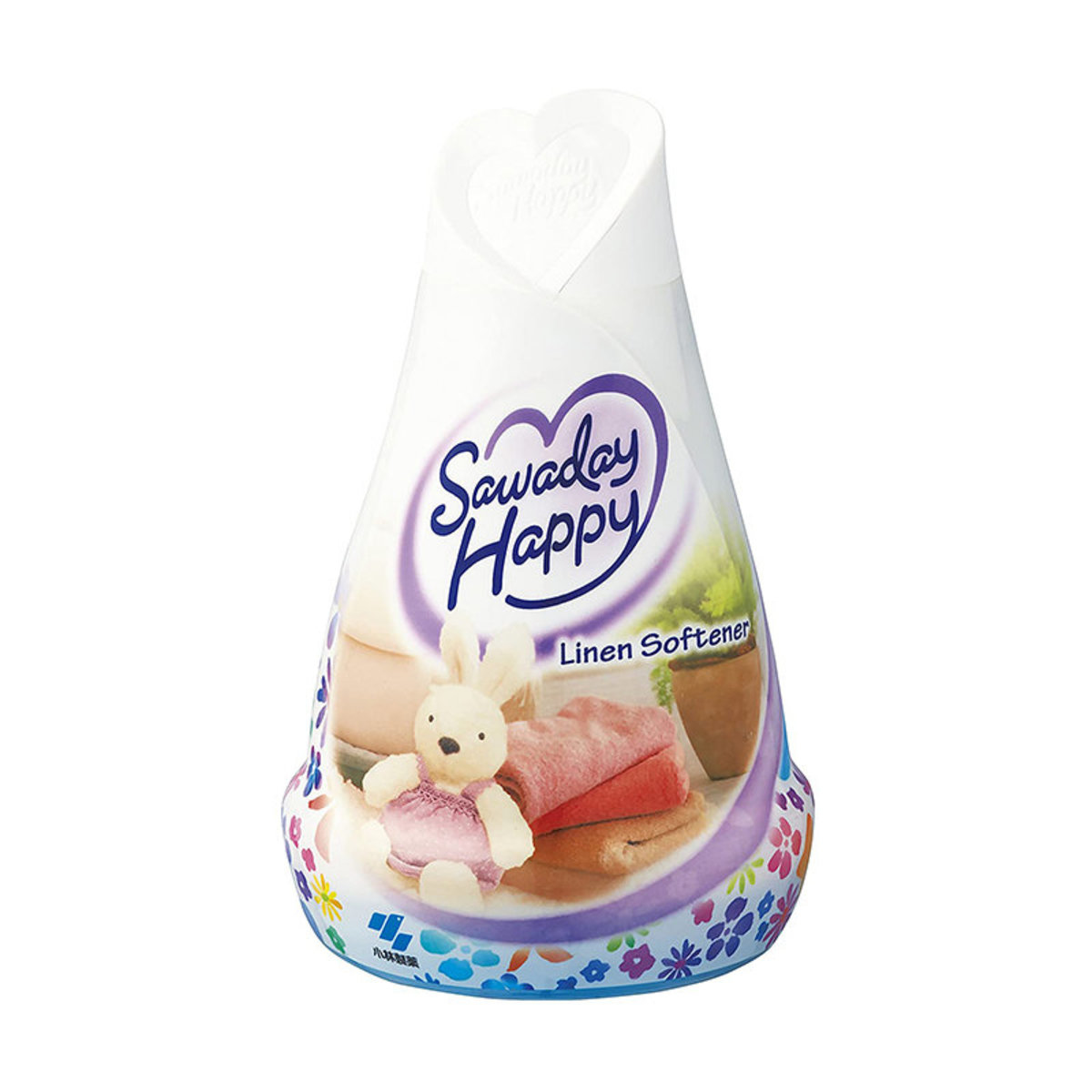小林製藥 - Sawaday Happy 室內芳香除臭劑 150g (亞麻柔軟劑香-紫色)