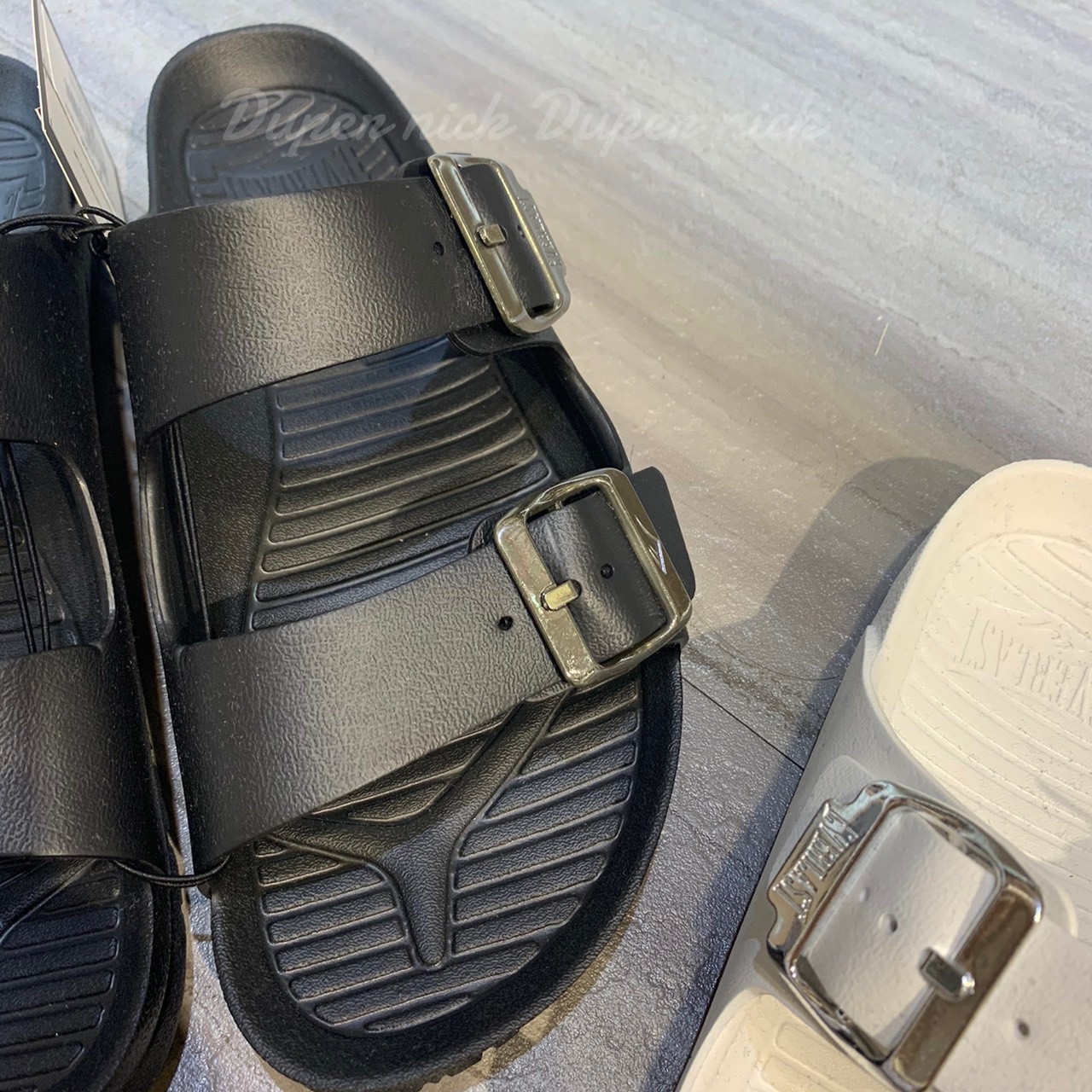 EVERLAST 金屬雙扣環 勃肯拖鞋 防水